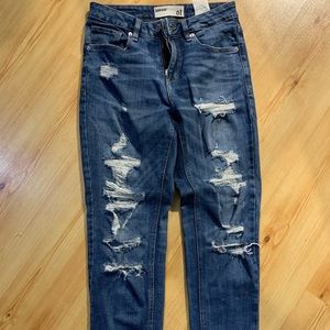 garage size 1 mom jeans - worn maybe once